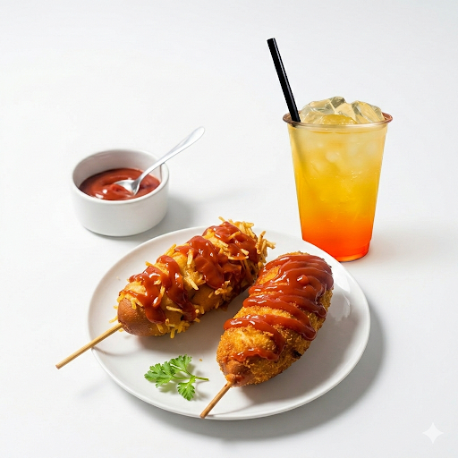 1 COQUETEL & 2 K-DOG